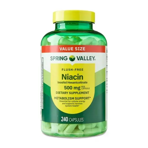 Spring Valley 니아신 500mg 캡슐 240정