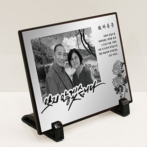 [부모님위패 특가] 추모 사진 메탈포토, 밀리공방