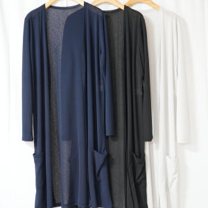 [특가할인] 에즈아이 하늘하늘 롱가디건 - 3col, 에즈아이