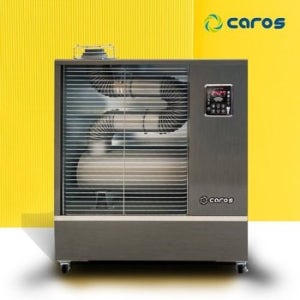캐로스 국내생산 석유 원적외선 튜브히터 CAH-T8500 대형 등유 공장 곱창난로 돈풍기