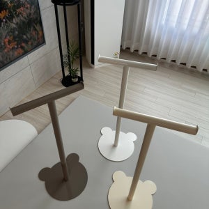 💗🐻💗곰돌이 가방거치대 가방걸이 스틸 철재, 오풀하우스