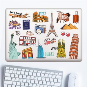 띠부씰 노트북 꾸미기 데코 스티커 캐리어 텀블러 다꾸, 봄봄 스티커