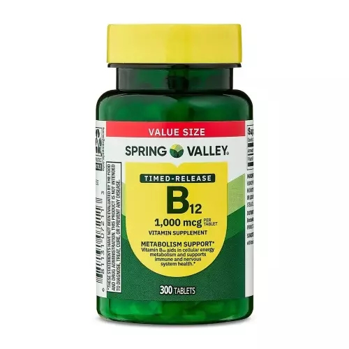 Spring Valley <b>비타민</b>B12 1000mcg 타블렛 300정