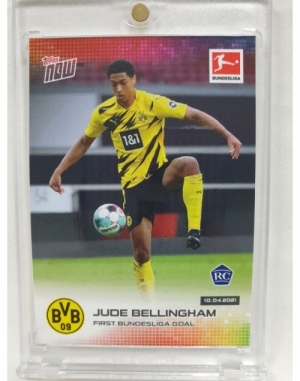 2021 TOPPS NOW 탑스 나우 주드 벨링엄 루키 보루시아 도르트문트 분데스리가 축구 카드