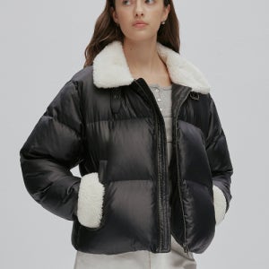 [애프터아워즈] MUSTANG DOWN JACKET (BLACK) T4AHJ38D