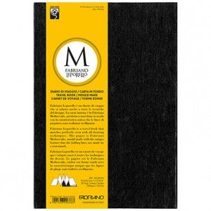 파브리아노 LPL 레포렐로01 수채화 전문 스케치북 아코디온 노트북 260g (20매입) - 115x165mm 중목 Cold pressed