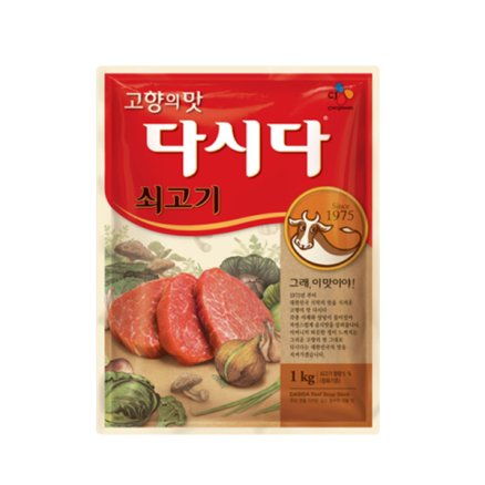 CJ제일제당 백설 쇠고기 다시다 1kg