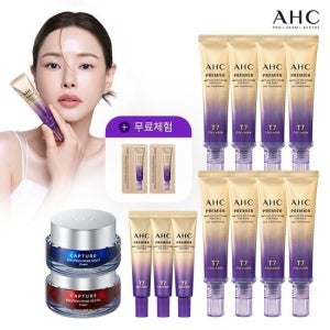 AHC [캡처크림2종]최신상 앰플아이크림 라인 타이트닝 세트