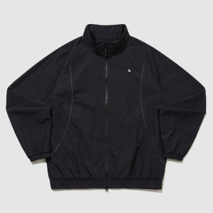 르꼬끄 공용 등판 블럭 루즈핏 메쉬 자켓 B1 QQ323LJK91 BLK IVY