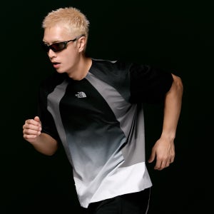 노스페이스 노벨티 스피드온 반팔 라운드티 NT7UR53J