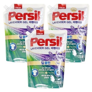 3개 리필 액체세제 2.1L 드럼일반겸용 퍼실세제 퍼실라벤더 퍼실딥클린 액상세제