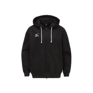 [롯데백화점] 미즈노 스몰로고 스탠다드 후드 티셔츠 블랙 32YC452309 LE1220234708