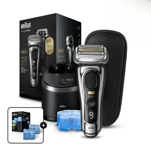 [BRAUN] 브라운 전기면도기 시리즈9 PRO Plus 9566cc 크롬