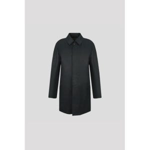 [빨 질레리][PAL ZILERI]면혼방 외피 울캐시혼방 내피 패디드 싱글 트랜치 네이비 PMCBBT81A(K1757990432334054NO01)