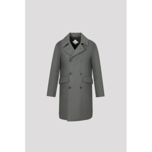 [PAL ZILERI]패디드 아웃 포켓 더블 코트 그레이 PMDBBT86A(K1757990419874032NO01)