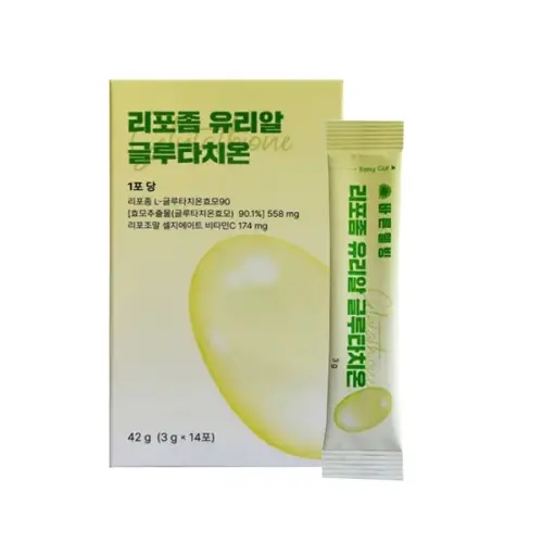 <b>바른웰빙</b> 리포좀 유리알 글루타치온 3g x 14포 5개 JJ몰