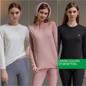 [특가/마지막 물량] 베네통 에어로웜 여성 동내의 3세트 TV상품