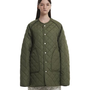 [트렁크프로젝트] Khaki Quilted Jacket TP22JA14