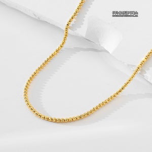 삼성금거래소 24K 커팅볼 목걸이3mm