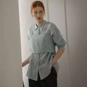 [노운베러] Silky bustier blouse set_[3color]