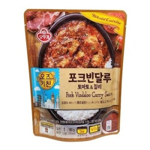 오뚜기 오즈키친포크빈달루카레180g (WFJYPND)
