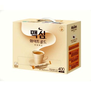 옐루맘 맥심 화이트 골드 커피믹스 400T 탕비실 필수품 (18501244)