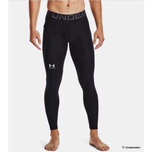 <매장정품> 언더아머 UNDERARMOUR 1361586 - 001 히트기어 컴프레션 기능성 남성 레깅스 타이즈 307728