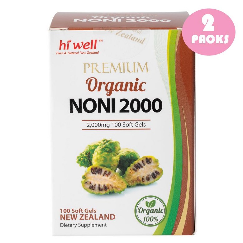 하이웰 프리미엄 노니 2000 Hi Well Premium Noni  100정  2개