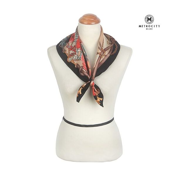메트로시티 실크 스카프