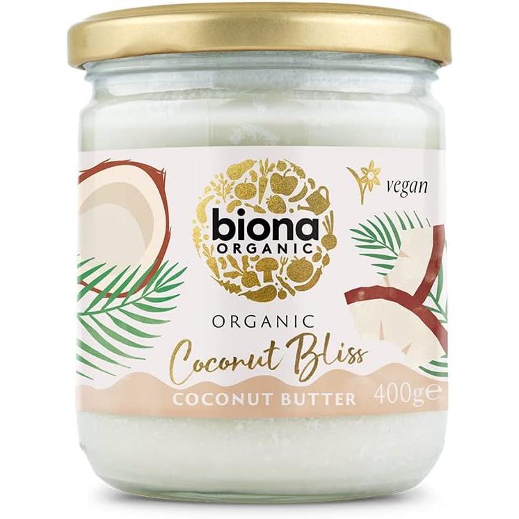 영국 바이오나 Biona Coconut Bliss <b>코코넛 버터</b> 블리스 7개 400g