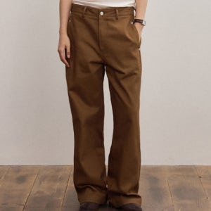 [호와스] FENNE CURVED PANTS (KHAKI BROWN) 3440739