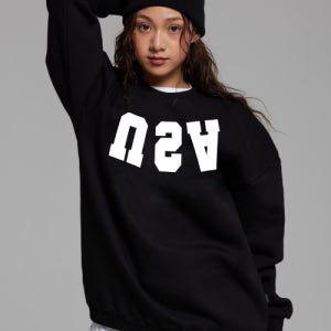 [크림소다랩] 리버스 유에스에이 맨투맨 CGZK22F048