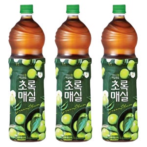 웅진식품 웅진 초록매실 1.5L x 12PET
