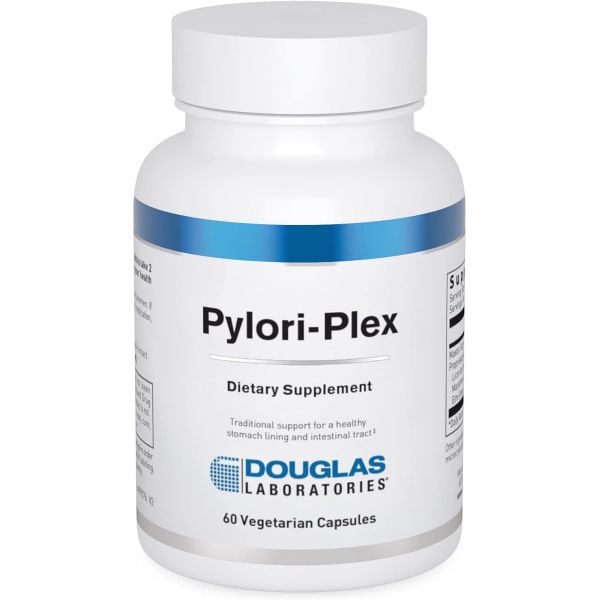 더글라스 연구소 PylorPlex 위 점막 소화기 지원용 마스틱 검 감초 뿌리 마시멜로 <b>슬리퍼리 엘름</b> 포함 DGL 60 캡슐 Douglas Laborares  표준 포장  1개