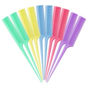 머리빗 인파우치 꼬리빗 소 10P