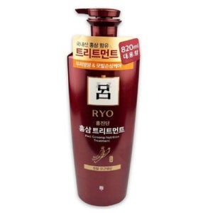 헤어팩 려 트리트먼트 홍삼 영양 모근 강화 820ml