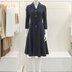 숲 벨티드 카라 플레어 원피스(SB3OPM3) 모다아울렛 대구점