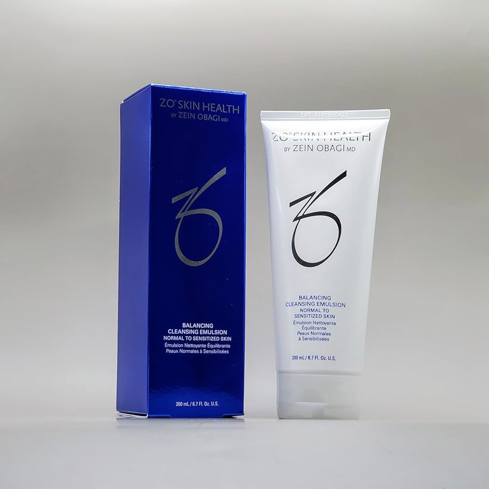 ZO 스킨 <b>헬스 밸런스</b> 클렌징 에멀젼 노멀에서 민감성 <b>피부</b>까지 200ml 67 Fl Oz  1개