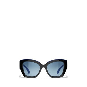 샤넬 선글라스 CH6058 1768Q8 BLACK BLUE 여성 A/I 2025