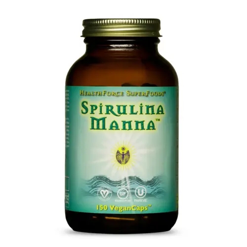 Healthforce Superfoods <b>스피루리나 만나</b> - 150 비건캡