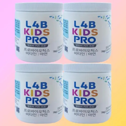 4통 MIA <b>엘포비키즈</b> 유산균 프로