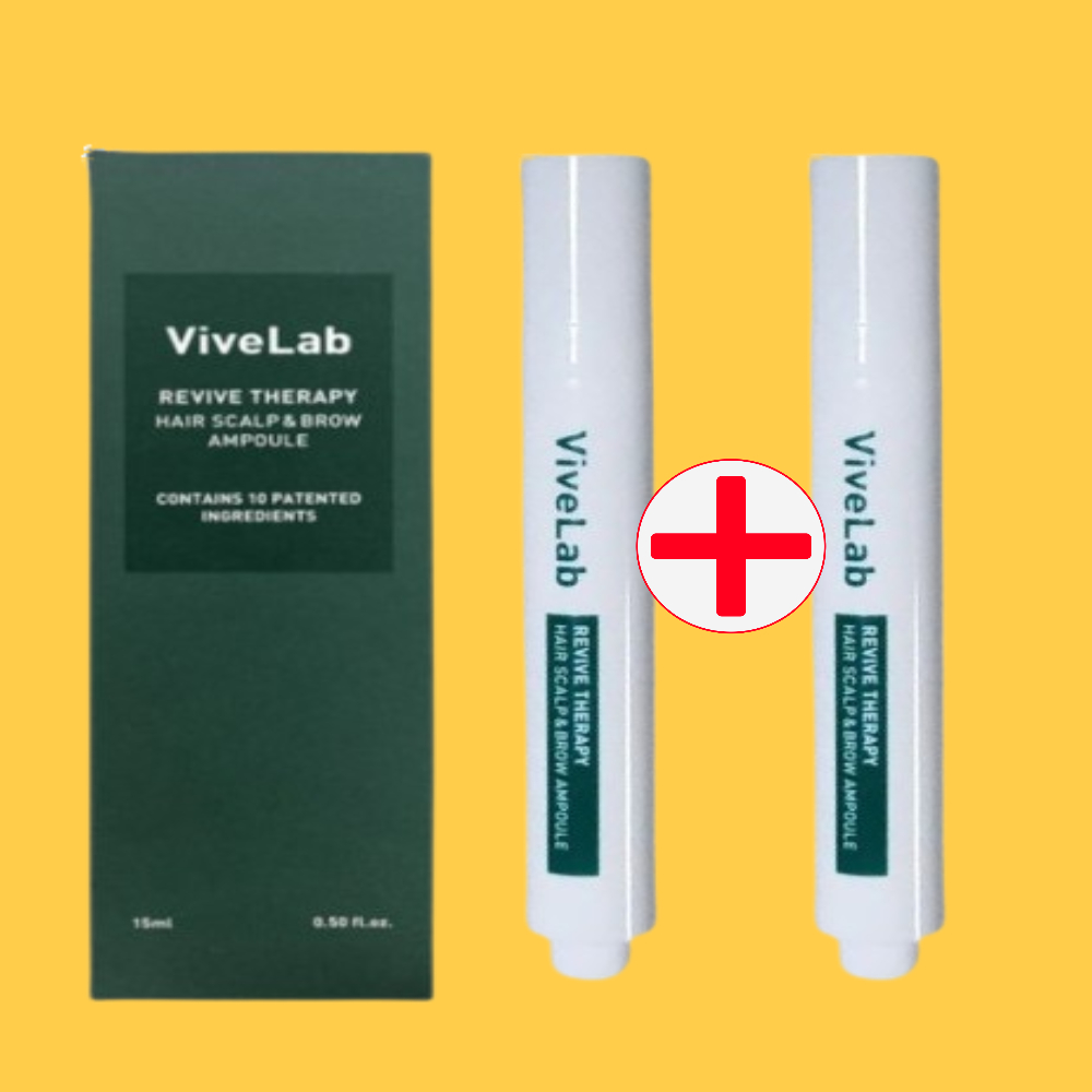바이브랩 <b>리바이브</b> 테라피 <b>헤어</b> 스칼프 앤 브로우 앰플 두피 앰플  15g  2개