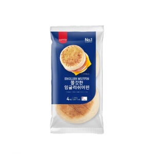 베이커피 쫄깃한 잉글리쉬 머핀 60g 40개입