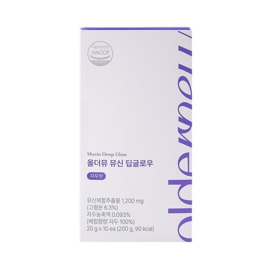 올더뮤 뮤신 딥글로우 자두맛 10포 (10일분)