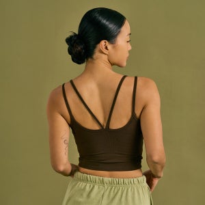[디야니] Velina Strap Bra Top (Brown)