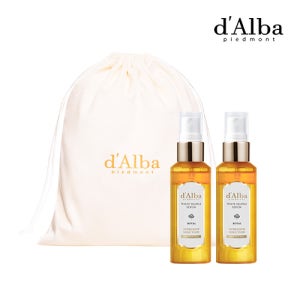 달바 *화이트 트러플 로얄 인텐시브 세럼 60ml 2병+아이보리 벨벳 파우치 1개