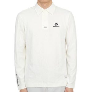 혼가먼트 골프웨어 긴팔티셔츠 남성 긴팔티셔츠 HCM 2C AP04 OFFWHITE