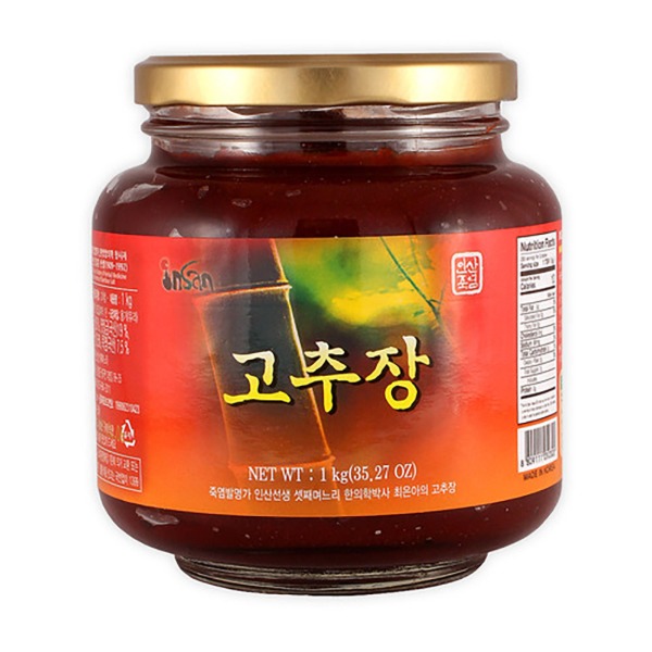 Insan Jukyeom Bamboo Salt Gochujang (Red Chili Paste) 1kg, 1pc