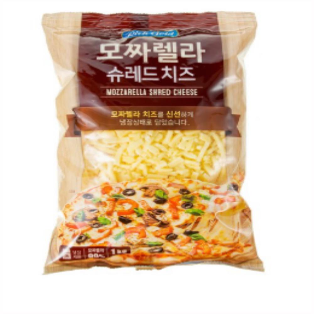 동서 모짜렐라치즈 99% 자연치즈 1kg, 2개