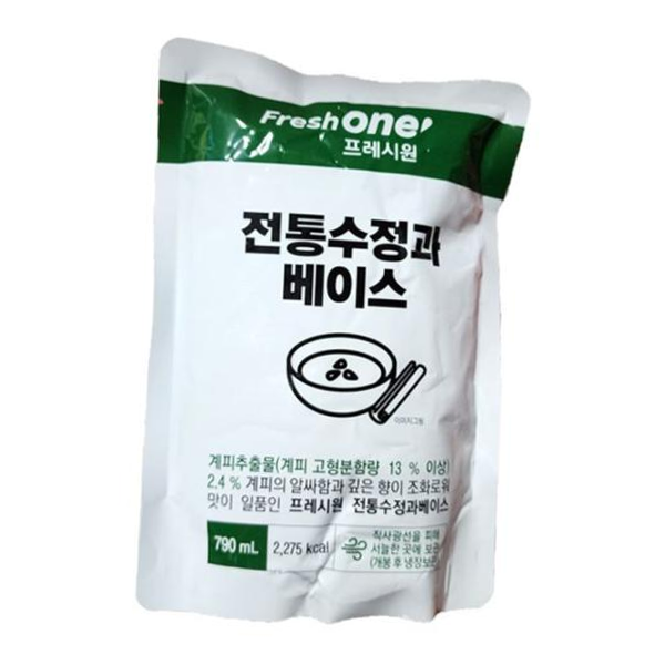 CJ프레시웨이 프레시원 수정과 베이스